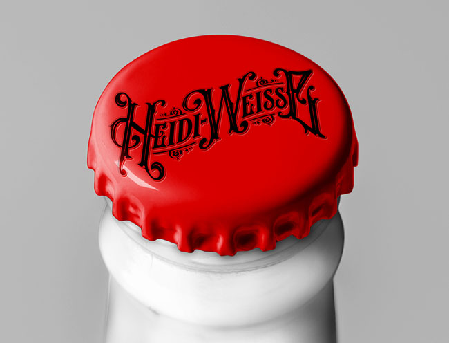国外Heidi Weisse小麦啤酒精美包装设计作品欣赏