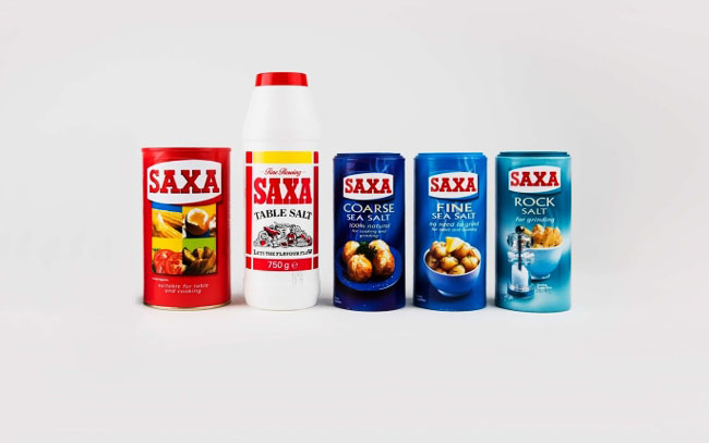 国外SAXA食用盐系列包装设计作品欣赏