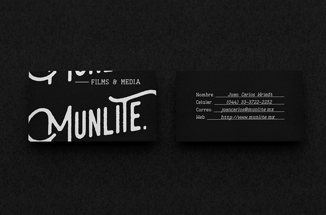 国外Munlite婚纱摄影公司品牌vi形象设计作品欣赏