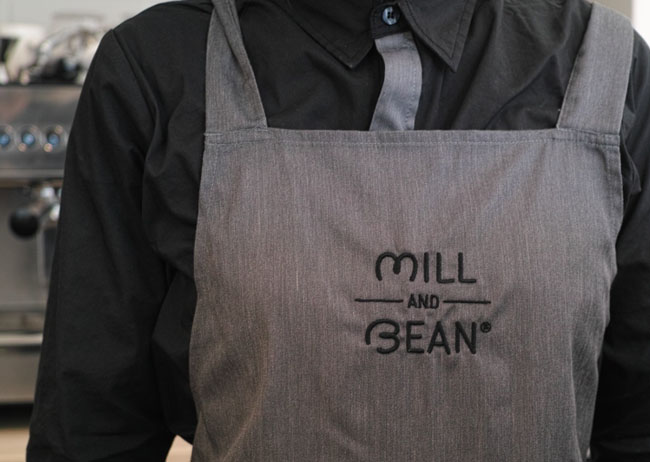 国外Mill And Bean咖啡烘焙餐厅形象vi设计