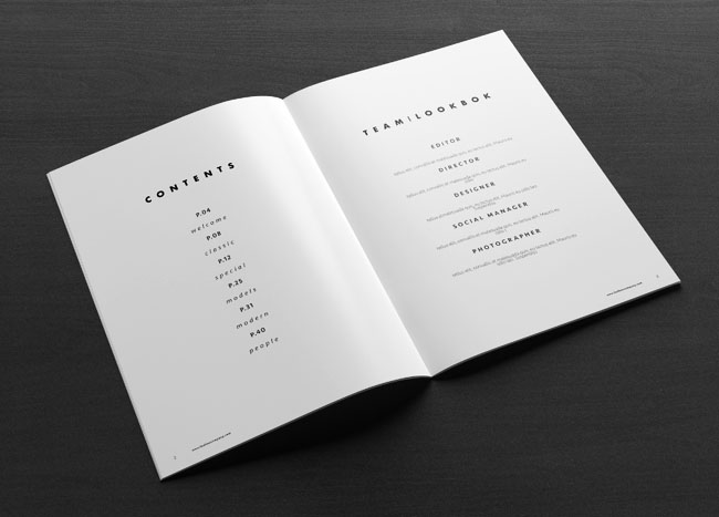 国外一款适合时尚品牌的画册设计作品欣赏