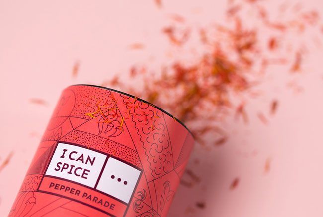 国外I CAN SPICE香料品牌包装设计作品