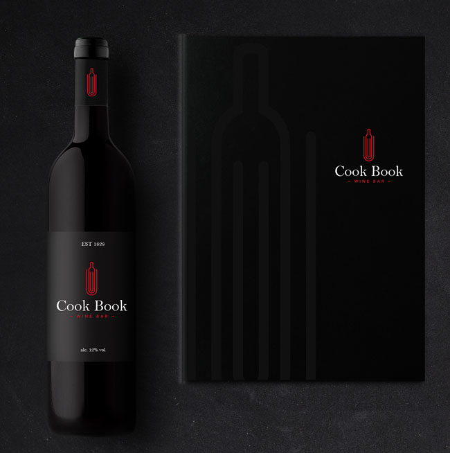 国外Cook Book酒吧VI设计作品