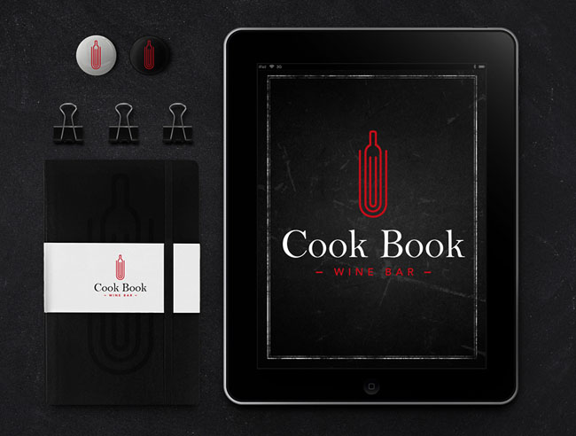 国外Cook Book酒吧VI设计作品