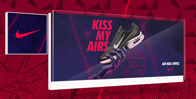 国外耐克Kiss My Airs活动主视觉设计作品欣赏