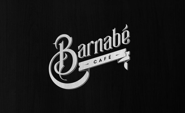 国外Barnabe咖啡馆VI形象设计作品欣赏