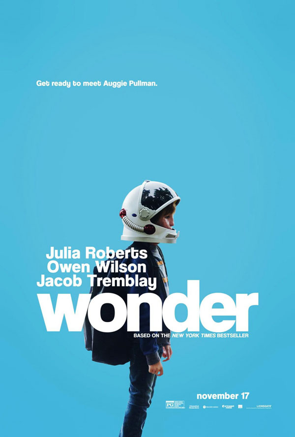 国外电影《奇迹 Wonder》概念漫画海报设计作品欣赏