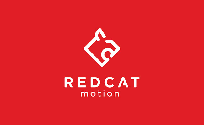 国外红色版Red Cat Motion视频机构品牌VI设计