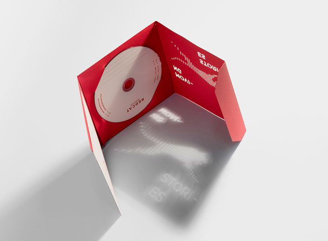 国外红色版Red Cat Motion视频机构品牌VI设计