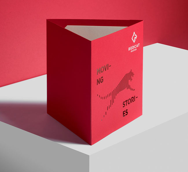 国外红色版Red Cat Motion视频机构品牌VI设计