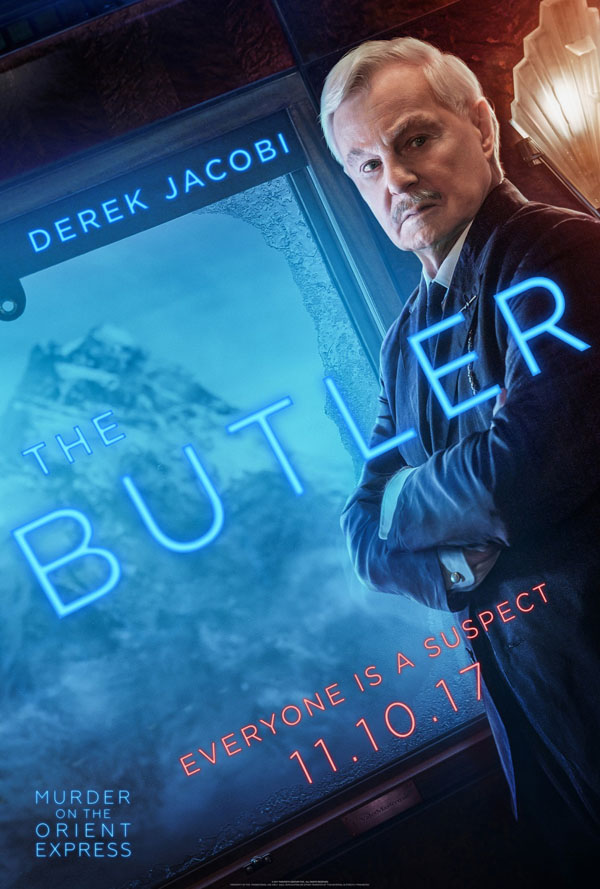 国外侦探电影《东方快车谋杀案》宣传海报设计欣赏