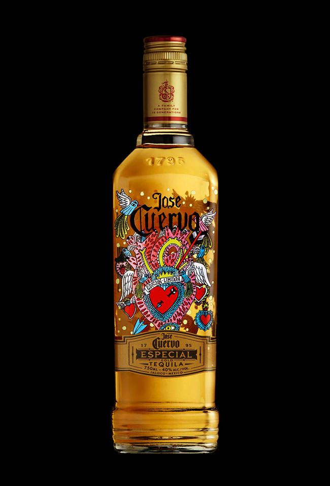 国外Jose Cuervo龙舌兰酒限量版包装设计作品欣赏