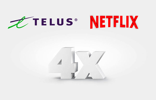 国外4X Telus系列创意立体字体设计作品欣赏