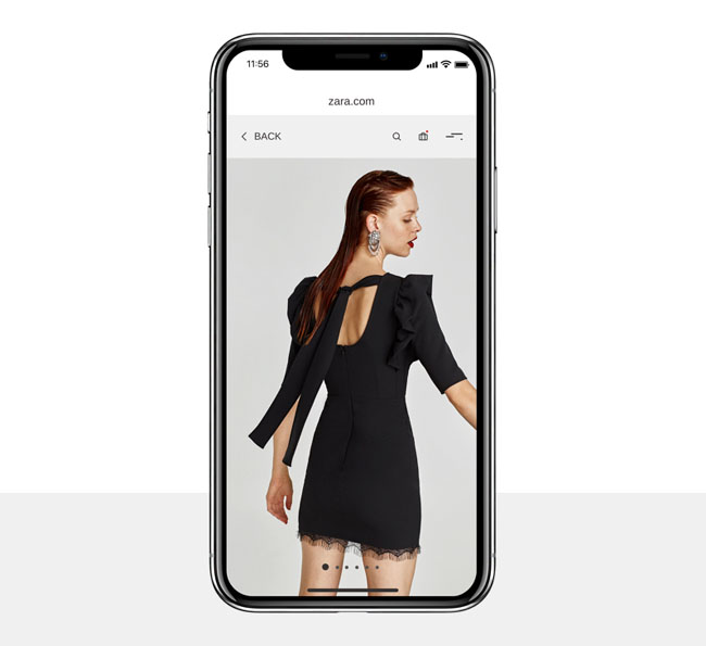 ZARA时尚服装品牌网页设计欣赏