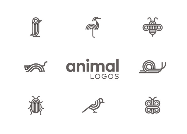 国外Slavisa动物LOGO元素设计作品欣赏
