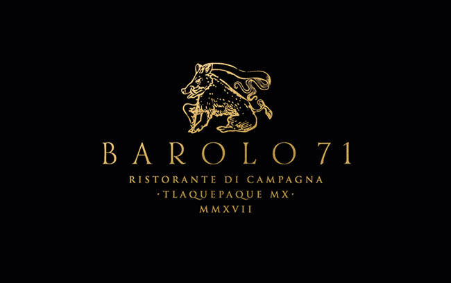 BAROLO 71意大利餐厅品牌形象vi设计欣赏