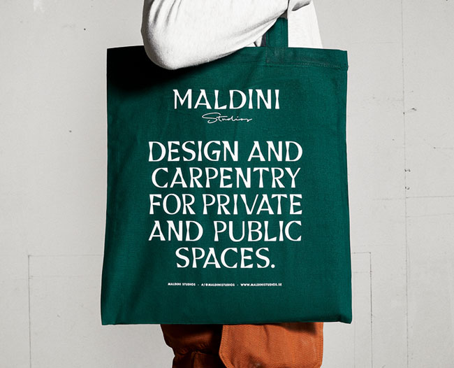 瑞典Maldini工作室VI设计作品