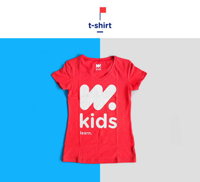 国外W.kids语言学校品牌形象设计
