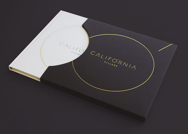 国外California Village房地产项目画册设计