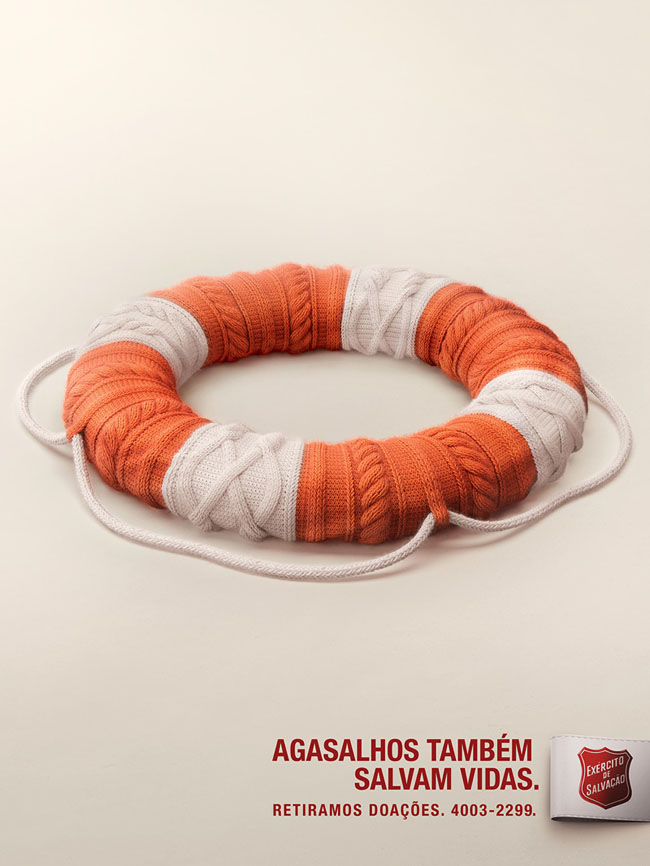 Agasalhos救生衣系列创意广告设计作品欣赏