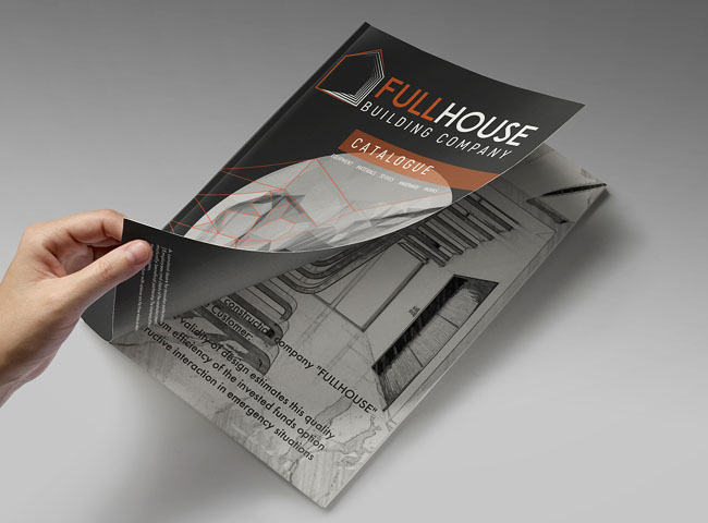 FULLHOUSE建筑公司VI设计基础部分展示