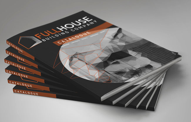 FULLHOUSE建筑公司VI设计基础部分展示