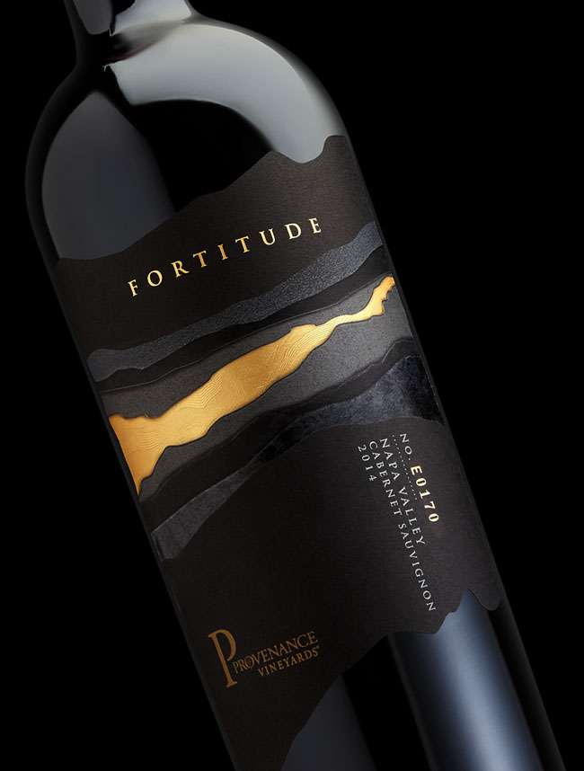 国外Fortitude红酒创意瓶贴设计欣赏