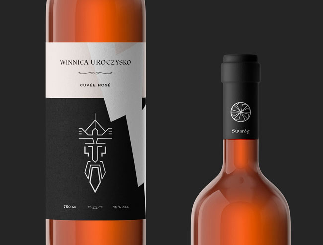 Winnica Uroczysko葡萄酒系列精美包装设计欣赏