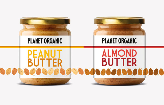 PLANET ORGANIC健康食品系列包装作品