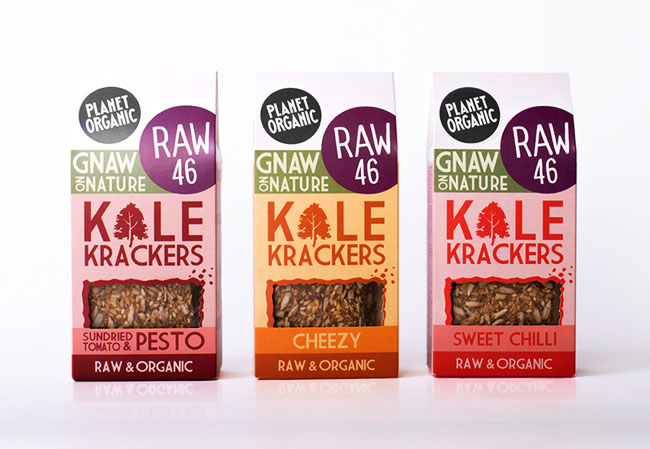 PLANET ORGANIC健康食品系列包装作品