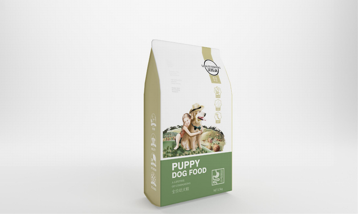 灵跃动幼犬狗粮——河北徐桂亮品牌设计