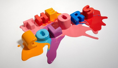 国外时尚精致的文字艺术设计作品8款