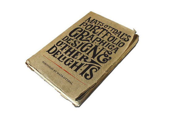 国外字体设计之设计师Mats Ottdal时尚字体设计作品