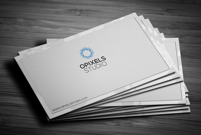 OPIXELS工作室商务名片设计欣赏