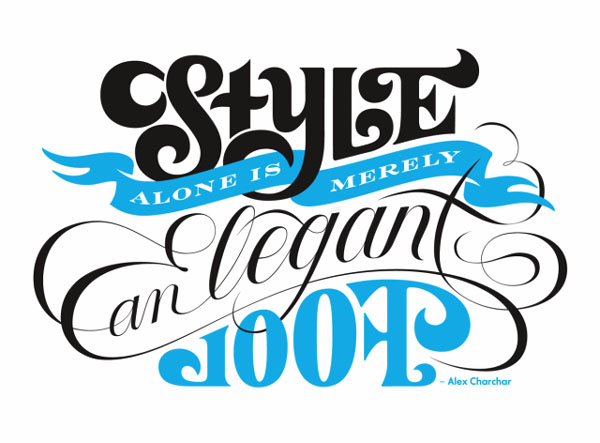 国外字体设计之ErikMarinovich精彩字体作品