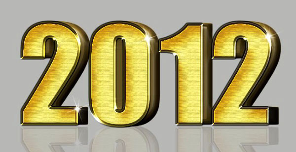 21款国外字体设计之2012 PS特效字体设计欣赏（二）
