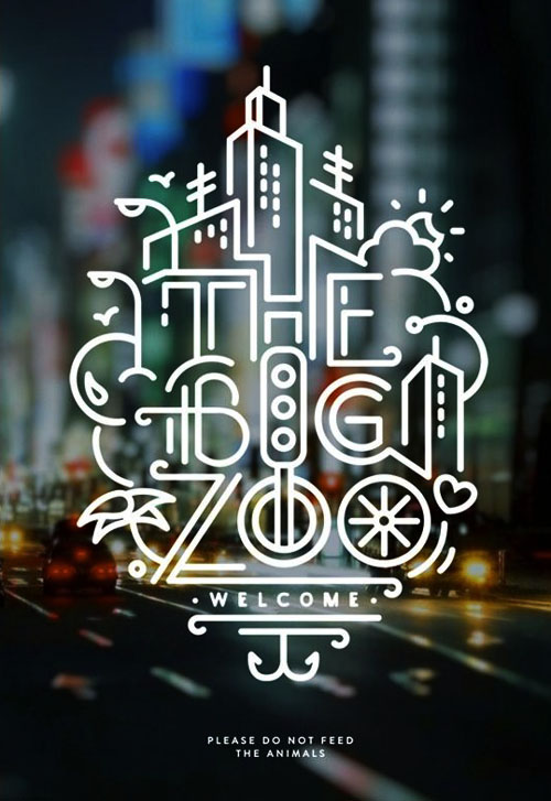 十二款国外优秀精彩创意字体设计作品集NO.26