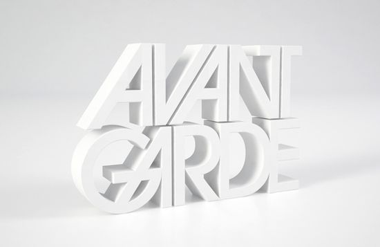 国外设计师Brant Wilson优秀3D字体设计作品（二）