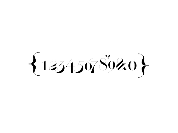 国外字体设计之线条优美的英文字体欣赏28P