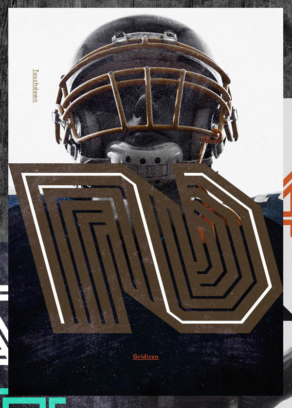 国外字体设之GridironTypeface时尚字体设计分享