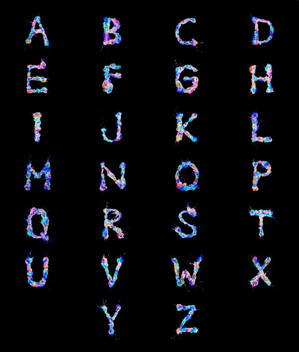 19例优秀的26个英文字母设计作品欣赏