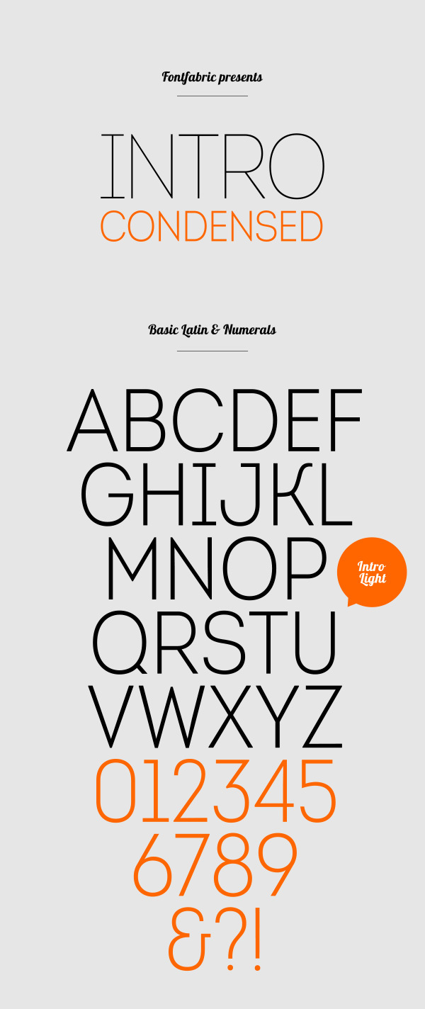 保加利亚Fontfabric字体设计作品欣赏