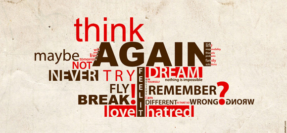 26例漂亮的英文字体排版设计欣赏