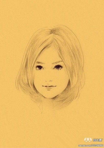 人物插画美女