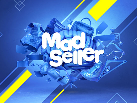 英文Mad Seller时尚字体设计欣赏