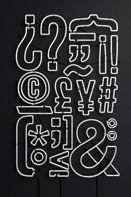 13款国外优秀精彩创意字体设计作品集NO.43