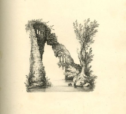英国CharlesJosephHullmande景观字母设计