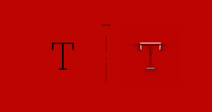 国外漂亮的Folding Fonts折叠字母设计欣赏