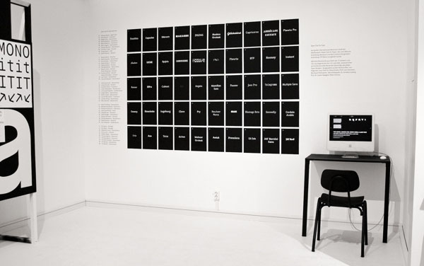 一套令人震撼的字体展示设计13P