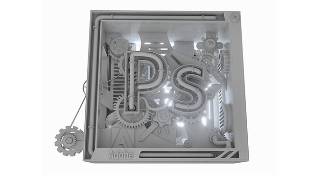 PS 3D字体设计